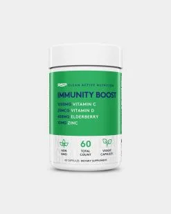 RSP Nutrition Immunity Boost With Vitamin C & D, Elderberry & Zinc