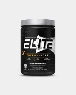 Bodybuilding.com ELITE Energy + BCAA -Fitness Equipment Sales 2023 Elite Athlete Energy BCAA SW V5 FRONT grey