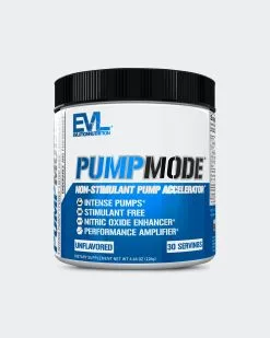 EVLUTION NUTRITION PumpMode Nitric Oxide Powder -Fitness Equipment Sales 318 Unflavored EVL5000316 grey
