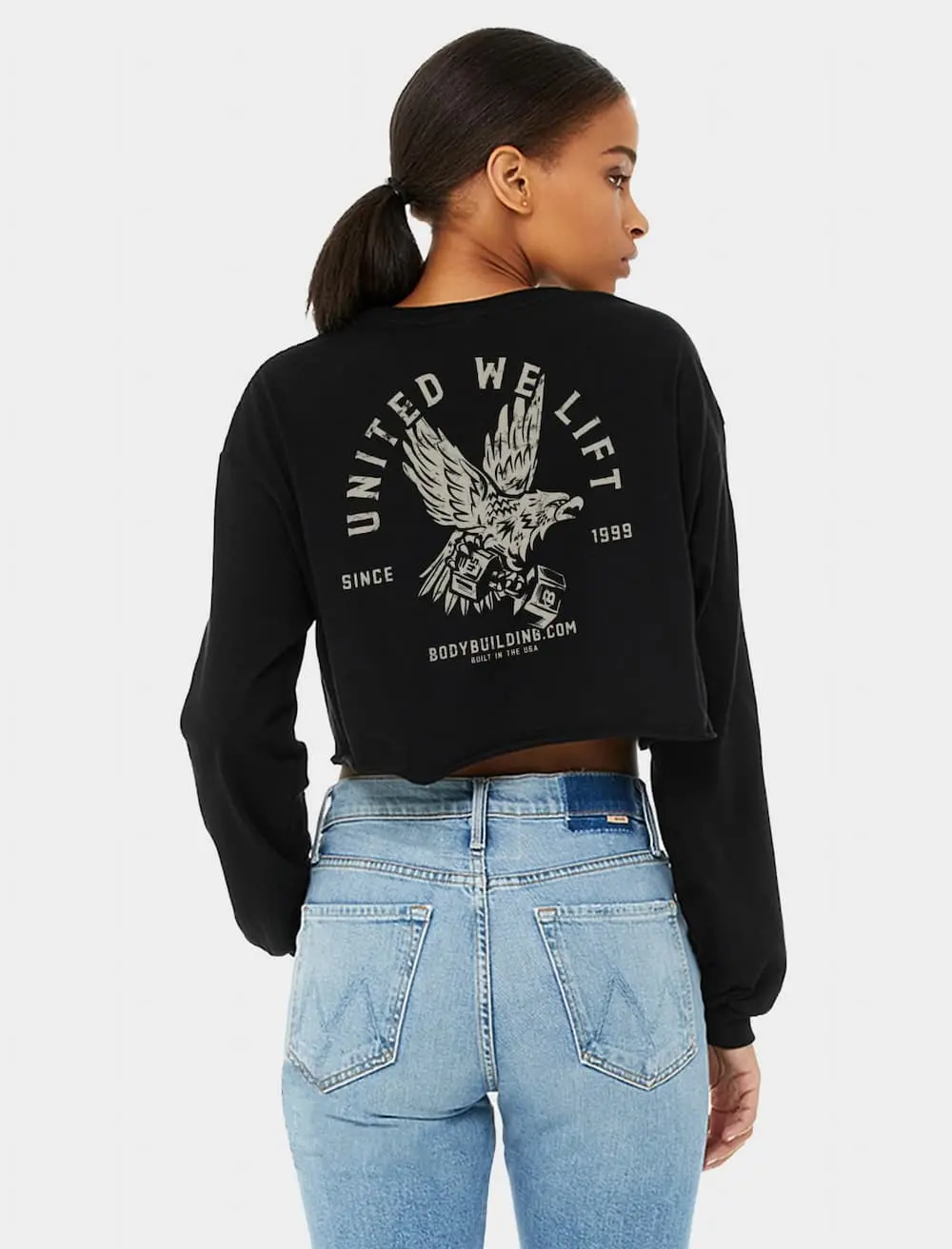 Bodybuilding.com Clothing Freedom Flyer Crop Top 5 Bodybuilding.com Clothing Freedom Flyer Crop Top - Image 3