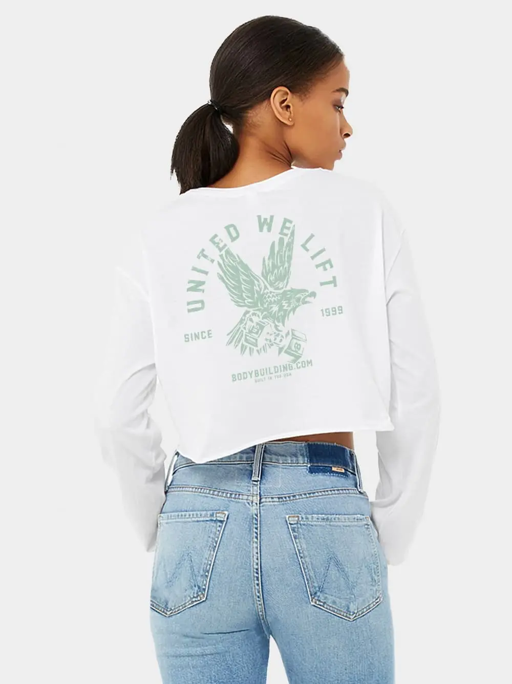 Bodybuilding.com Clothing Freedom Flyer Crop Top 9 Bodybuilding.com Clothing Freedom Flyer Crop Top - Image 7