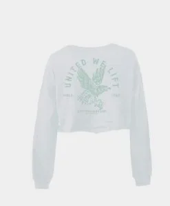 Bodybuilding.com Clothing Freedom Flyer Crop Top 14 Bodybuilding.com Clothing Freedom Flyer Crop Top -Fitness Equipment Sales 9 27 Freedom Flyer Crop ghost 1 White Crop Back