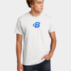 Bodybuilding.com Clothing Strong Tee -Fitness Equipment Sales BBCOM July Drop White Shirt Model Front