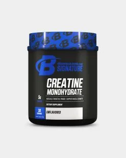 Bodybuilding.com Signature Creatine Monohydrate -Fitness Equipment Sales BBCOM NEW Signature Creatine Monohydrate 30 grey