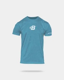 Bodybuilding.com Clothing Bodybuilding.com Men's B Icon Tee -Fitness Equipment Sales BBCOM5880097 grey