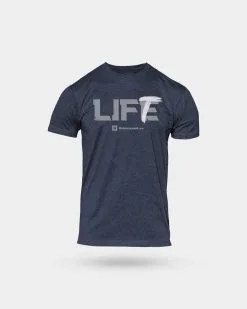 Bodybuilding.com Clothing Bodybuilding.com Lift Life Tee -Fitness Equipment Sales BBCOM6360131 grey