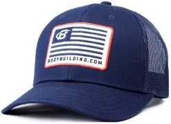 Bodybuilding.com Clothing BBcom American Flag Trucker Hat