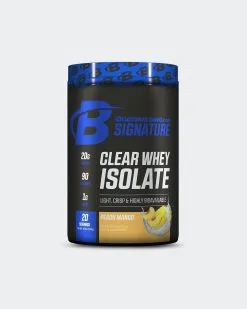 Bodybuilding.com Signature Clear Whey Isolate -Fitness Equipment Sales BBCOM NEW Signature Clear Isolate PM grey