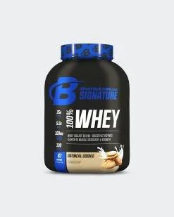 Bodybuilding.com Signature 100% Whey Protein Powder -Fitness Equipment Sales BBCOM NEW Signature Whey OC 5LB 1123 grey