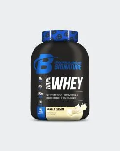 Bodybuilding.com Signature 100% Whey Protein Powder -Fitness Equipment Sales BBCOM NEW Signature Whey Van 5LB V2 1123 grey