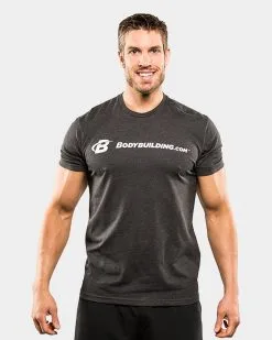 Bodybuilding.com Clothing Bodybuilding.com Core Simple Classic Tee 54 Bodybuilding.com Clothing Bodybuilding.com Core Simple Classic Tee -Fitness Equipment Sales BCOM1230168 grey