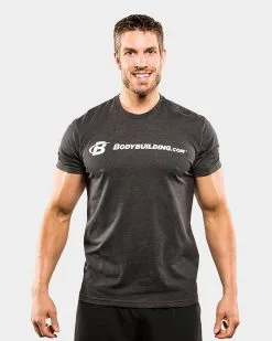 Bodybuilding.com Clothing Bodybuilding.com Core Simple Classic Tee 57 Bodybuilding.com Clothing Bodybuilding.com Core Simple Classic Tee -Fitness Equipment Sales BCOM1230170 grey