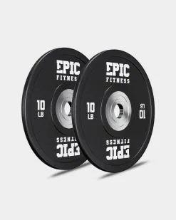Epic Fitness Urethane Competition Barbell Plates -Fitness Equipment Sales Barbell Plates 10lbs grey