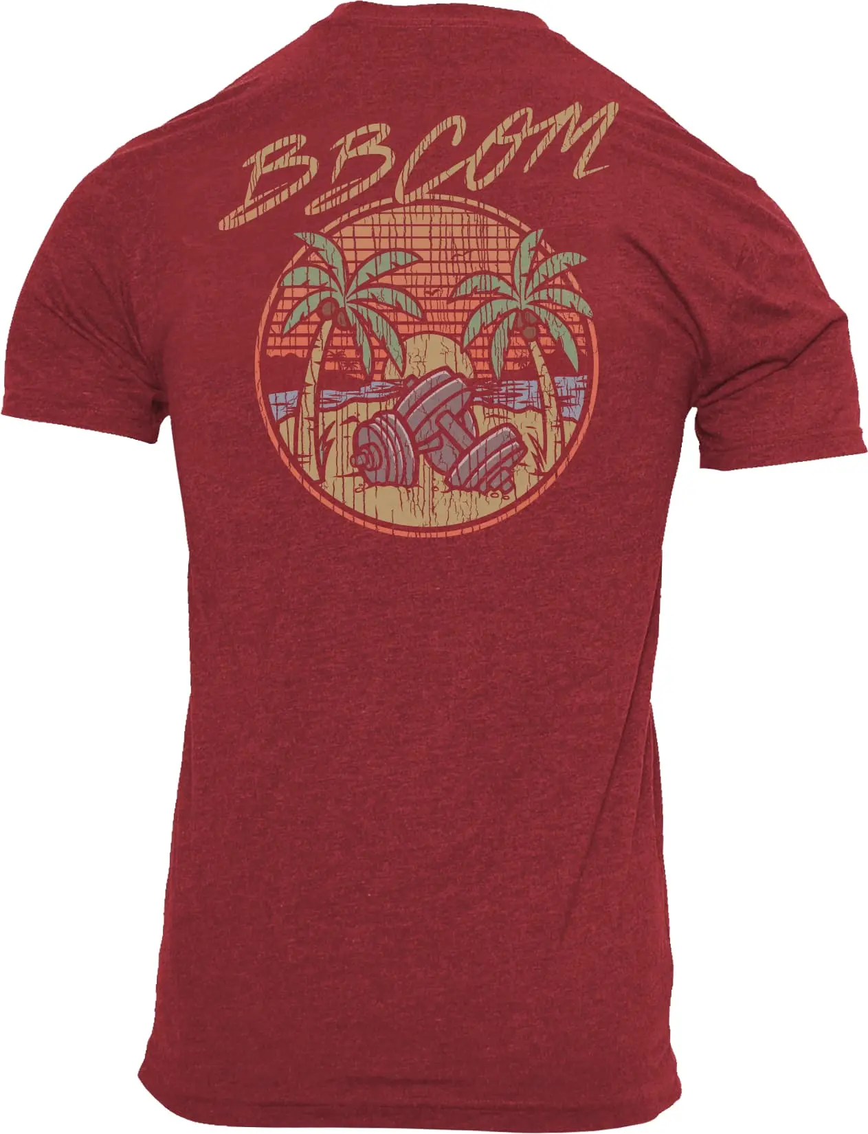 Bodybuilding.com Clothing BBcom Buff Beach Tee 5 Bodybuilding.com Clothing BBcom Buff Beach Tee - Image 3