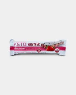Convenient Nutrition Keto Wheyfer 16 Convenient Nutrition Keto Wheyfer -Fitness Equipment Sales Convenient Nutrition KWSTRAW Front Label grey
