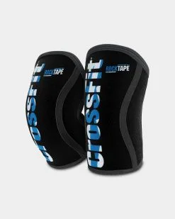 RockTape Assassins Knee Sleeves -Fitness Equipment Sales Cross Fit Blue grey