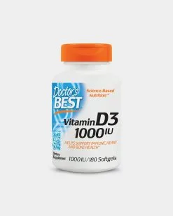 Doctor's Best Vitamin D3 -Fitness Equipment Sales DOC1710061 grey