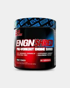 EVLUTION NUTRITION ENGN Shred Pre Workout 17 EVLUTION NUTRITION ENGN Shred Pre Workout -Fitness Equipment Sales EVL4620043 grey