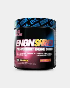 EVLUTION NUTRITION ENGN Shred Pre Workout 18 EVLUTION NUTRITION ENGN Shred Pre Workout -Fitness Equipment Sales EVL4860176 grey