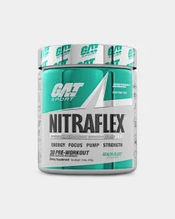 GAT Sport NITRAFLEX Pre-Workout -Fitness Equipment Sales GAT6310002 grey