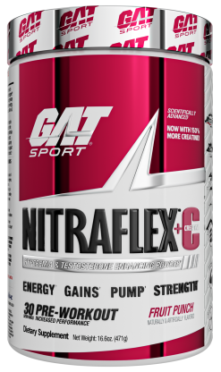 GAT Sport Nitraflex + C -Fitness Equipment Sales GAT6381347