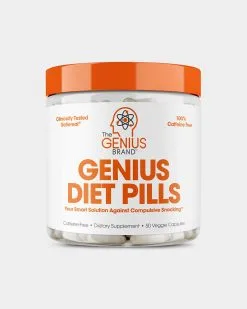 The Genius Brand Genius Diet Pills -Fitness Equipment Sales GEN5830135 grey