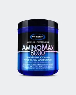 Gaspari Nutrition Amino Max 8000 -Fitness Equipment Sales Gaspari Aminomax8000 Render grey