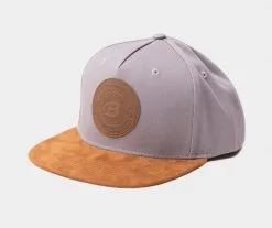 Bodybuilding.com Clothing BBcom Premium United Snapback Hat -Fitness Equipment Sales Grey side 219 1 1st grey