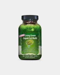 Irwin Naturals Women's Living Green Liquid-Gel Multi 5 Irwin Naturals Women's Living Green Liquid-Gel Multi -Fitness Equipment Sales IN022 grey