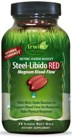 Irwin Naturals Steel-Libido RED -Fitness Equipment Sales IRW6381091