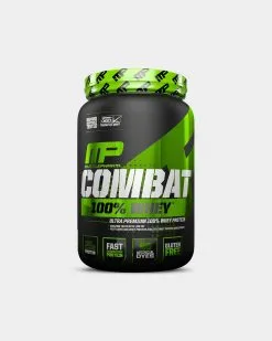 MusclePharm Combat 100% Whey Protein 15 MusclePharm Combat 100% Whey Protein -Fitness Equipment Sales MPHARM4180030 grey