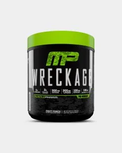 MusclePharm Wreckage Pre-Workout -Fitness Equipment Sales MPHARM5010046 grey