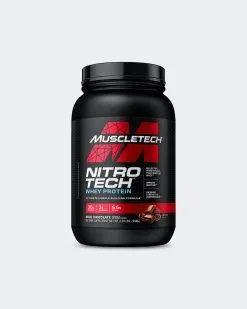 MuscleTech Nitro-Tech Protein -Fitness Equipment Sales MT1130262 MT Nitro MC 2p2lb grey
