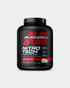 MuscleTech Nitro-Tech Protein -Fitness Equipment Sales MT1130268 MT Nitrotech VC 4lb grey