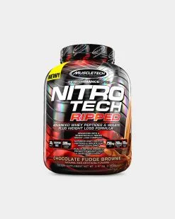 MuscleTech Nitro-Tech Ripped Protein -Fitness Equipment Sales MT4130060 grey