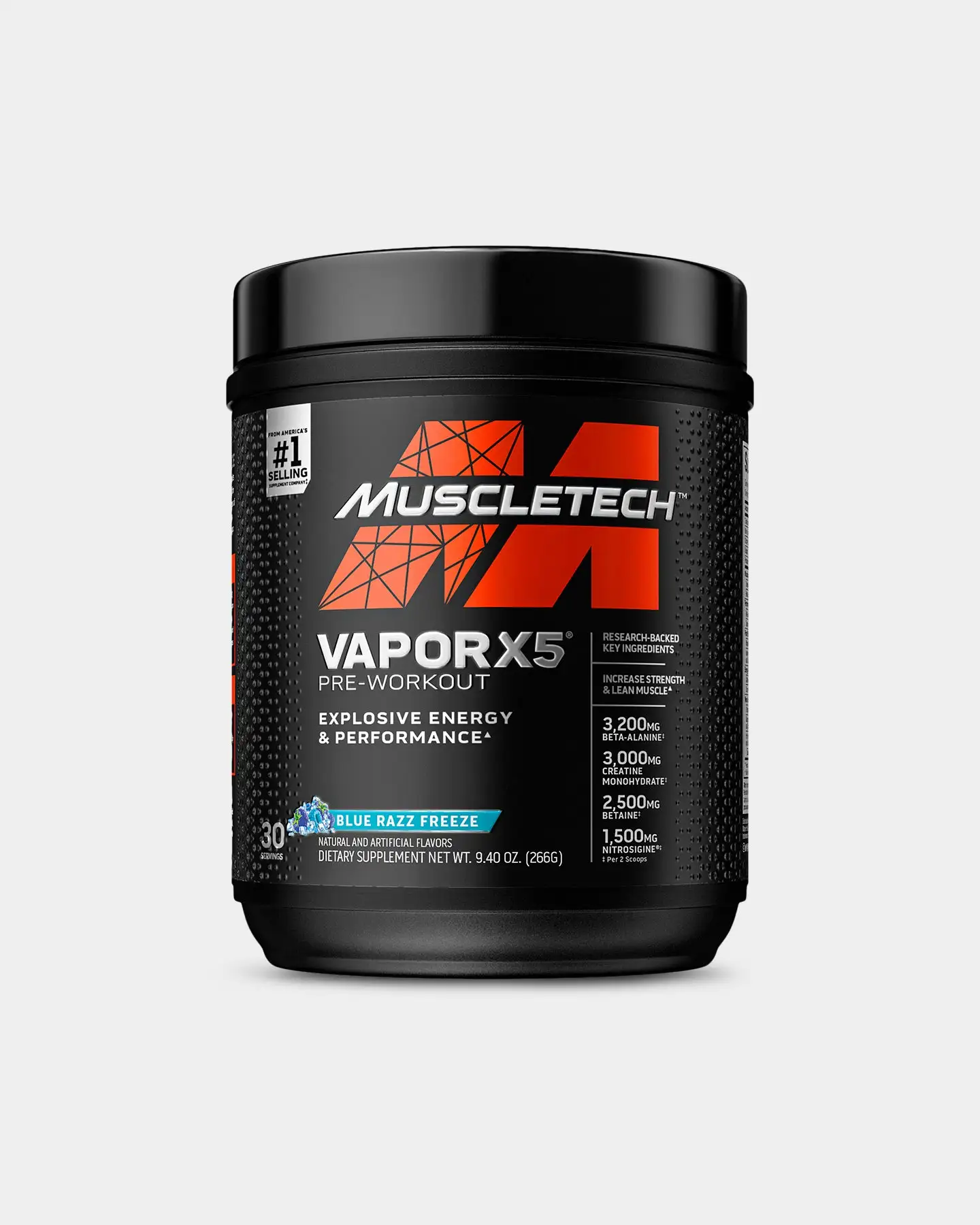 MuscleTech Vapor X5 Pre-Workout 5 MuscleTech Vapor X5 Pre-Workout - Image 3