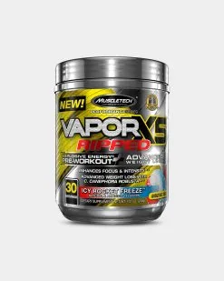 MuscleTech Vapor X5 Ripped Pre-Workout -Fitness Equipment Sales MT4570020 grey