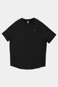 Bodybuilding.com Clothing Men's Performance Short Sleeve Shirt -Fitness Equipment Sales Mens performance short sleeve Black Front grey