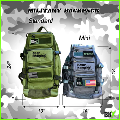 Bear KompleX Mini Military Backpack -Fitness Equipment Sales Mini Military Backpack Pink2