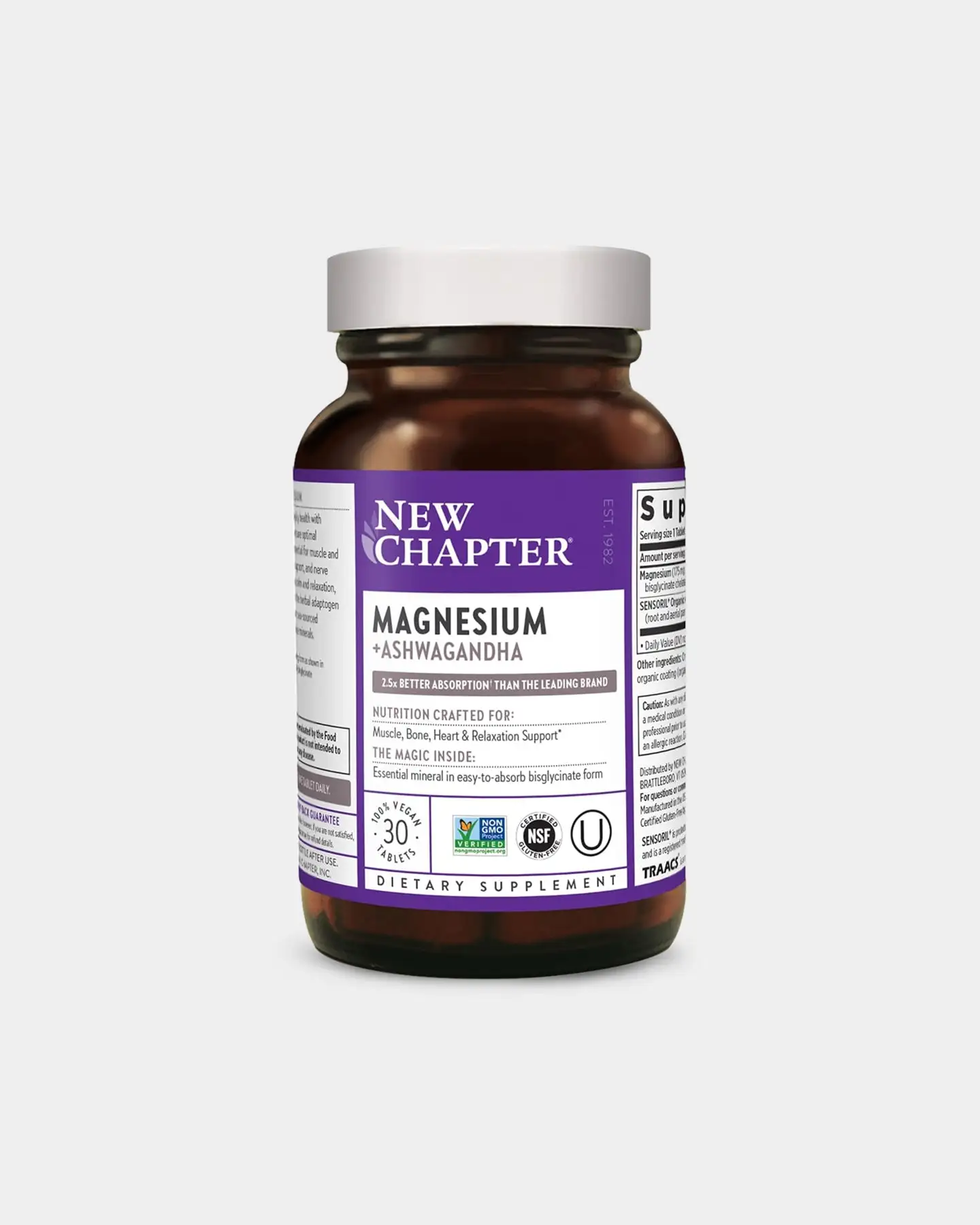 New Chapter Magnesium + Ashwagandha 3 New Chapter Magnesium + Ashwagandha