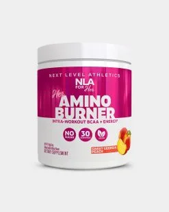 NLA For Her Amino Burner -Fitness Equipment Sales NLA For Her Amino Burners Georgia Peach Rendering Front grey