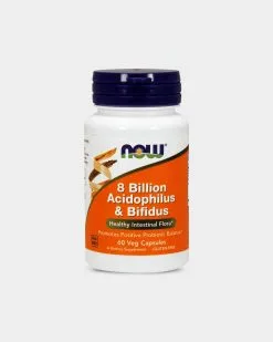 NOW 8 Billion Acidophilus & Bifidus -Fitness Equipment Sales NOW726 grey