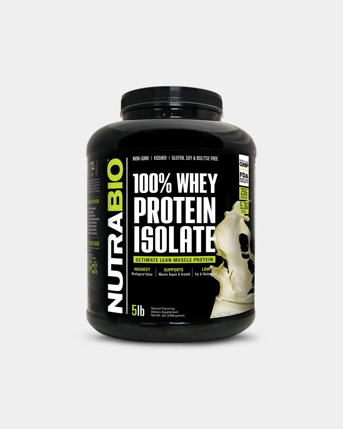 NutraBio 100% Whey Protein Isolate 9 NutraBio 100% Whey Protein Isolate - Image 7