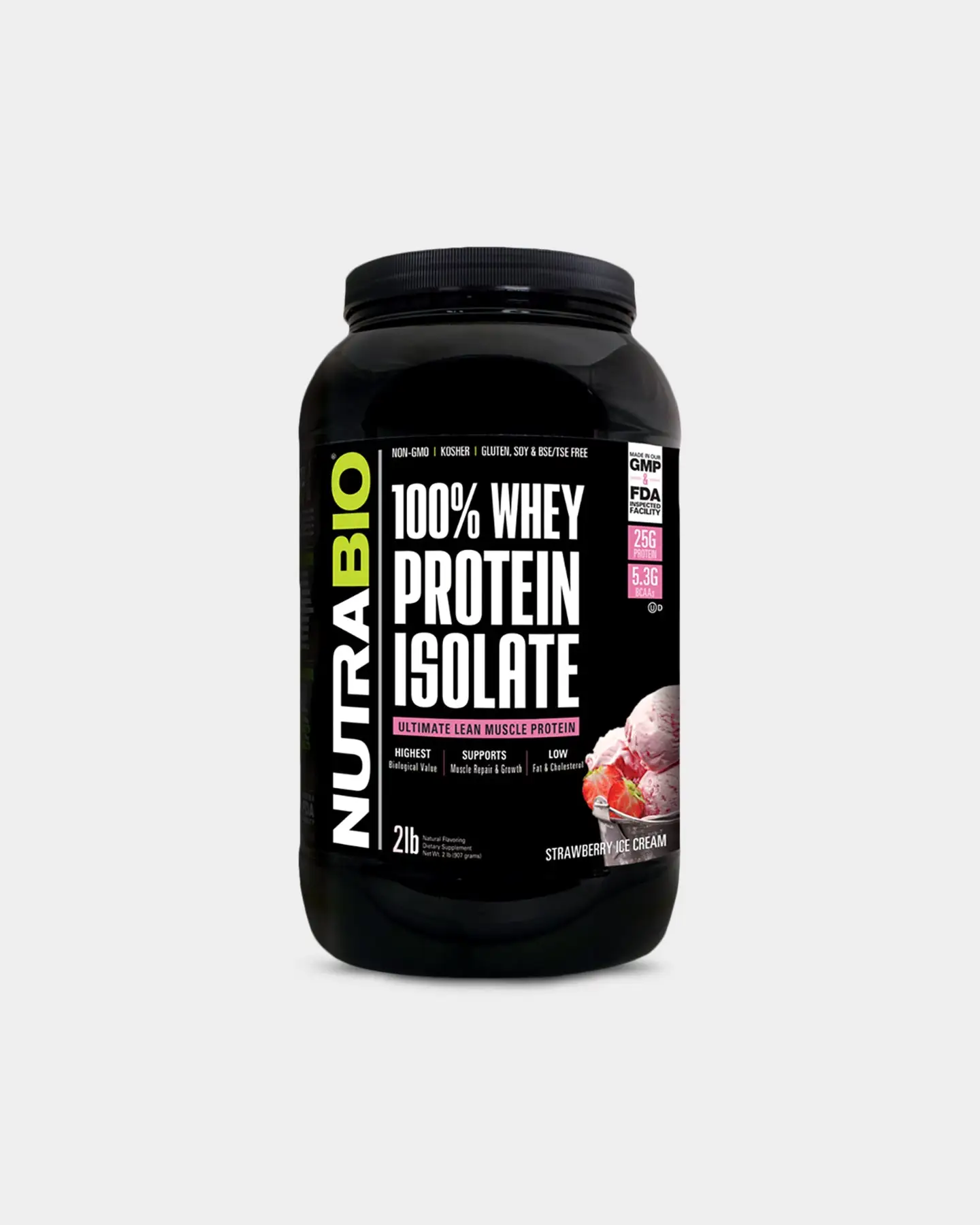 NutraBio 100% Whey Protein Isolate 8 NutraBio 100% Whey Protein Isolate - Image 6