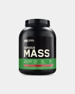 Optimum Nutrition Serious Mass Weight Gainer -Fitness Equipment Sales OPT328 grey