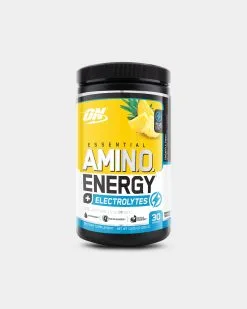 Optimum Nutrition Essential AmiN.O. Energy + Electrolytes -Fitness Equipment Sales OPT5430080 grey