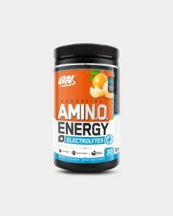 Optimum Nutrition Essential AmiN.O. Energy + Electrolytes -Fitness Equipment Sales OPT5430082 grey