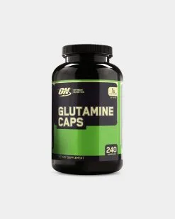 Optimum Nutrition L-Glutamine Capsules -Fitness Equipment Sales OPT5650135 grey
