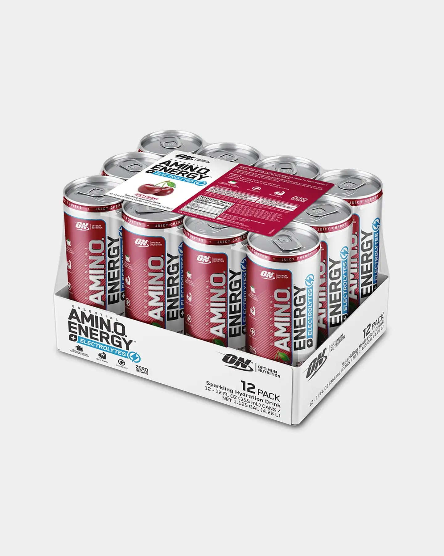 Optimum Nutrition AmiN.O. Energy + Electrolytes Hydration Drink 8 Optimum Nutrition AmiN.O. Energy + Electrolytes Hydration Drink - Image 6
