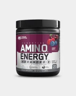 Optimum Nutrition AmiN.O. Energy Advanced+ -Fitness Equipment Sales OPT6330080 grey